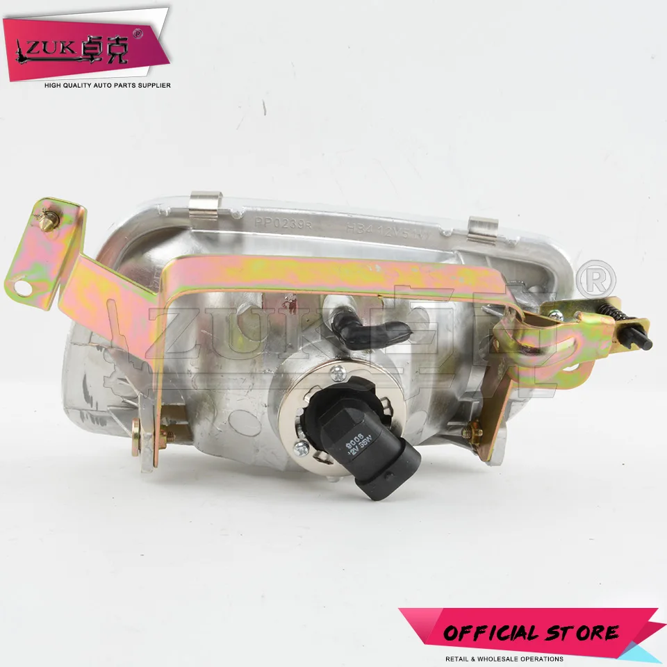 ZUK 2 шт передняя противотуманная фара для Mitsubishi Pajero Montero 2000 2001 2002 2003 V73 V75 V76 V77 V78 противотуманки MR508189 MR508190