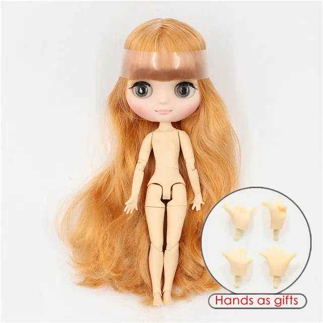 Фабрика blyth middie кукла 1/8 bjd 20 см матовое лицо шарнирное тело милая игрушка подарок для девочки - Цвет: matte face L