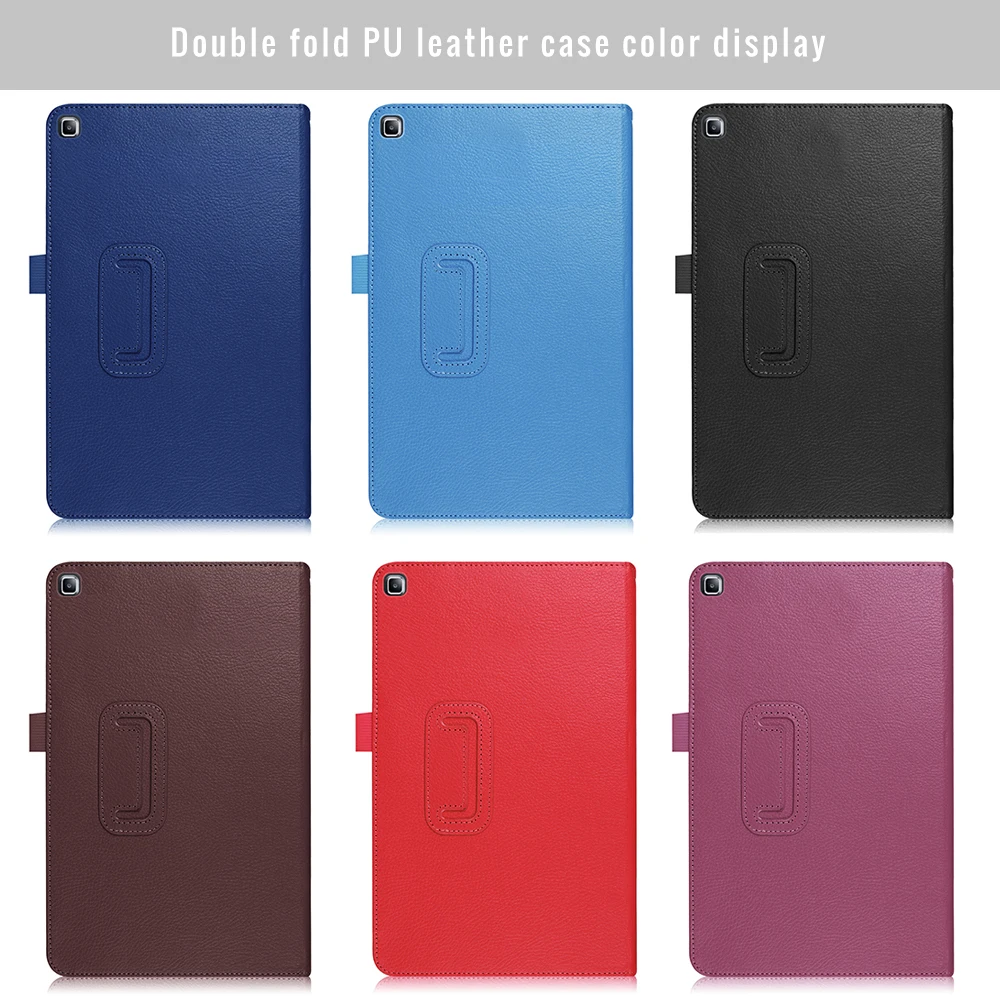 

Folio PU Leather Case for samsung galaxy Tab S5e 10.5 2019 SM-T720 SM-T725 Stand Tablet TPU Back Cover Protective Shell+Stylus