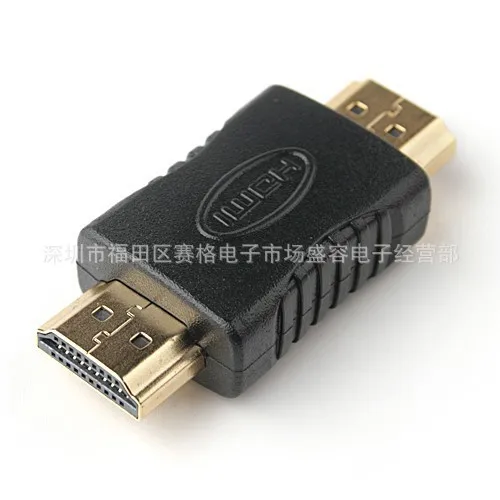 Золотой Переходник HDMI штекер-HDMI штекер бесплатная доставка | Обустройство дома