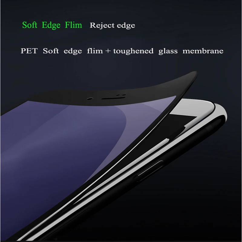 Oppselve 3D 0 23 мм Защитная пленка для экрана из закаленного стекла iPhone 8 7 6 6s Plus мягкая