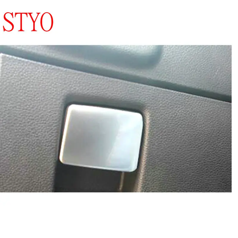 

STYO Car stainless steel Inner Driver Storage Box Decorative Cover Trim for Chevrolet CRUZE 2017 2018