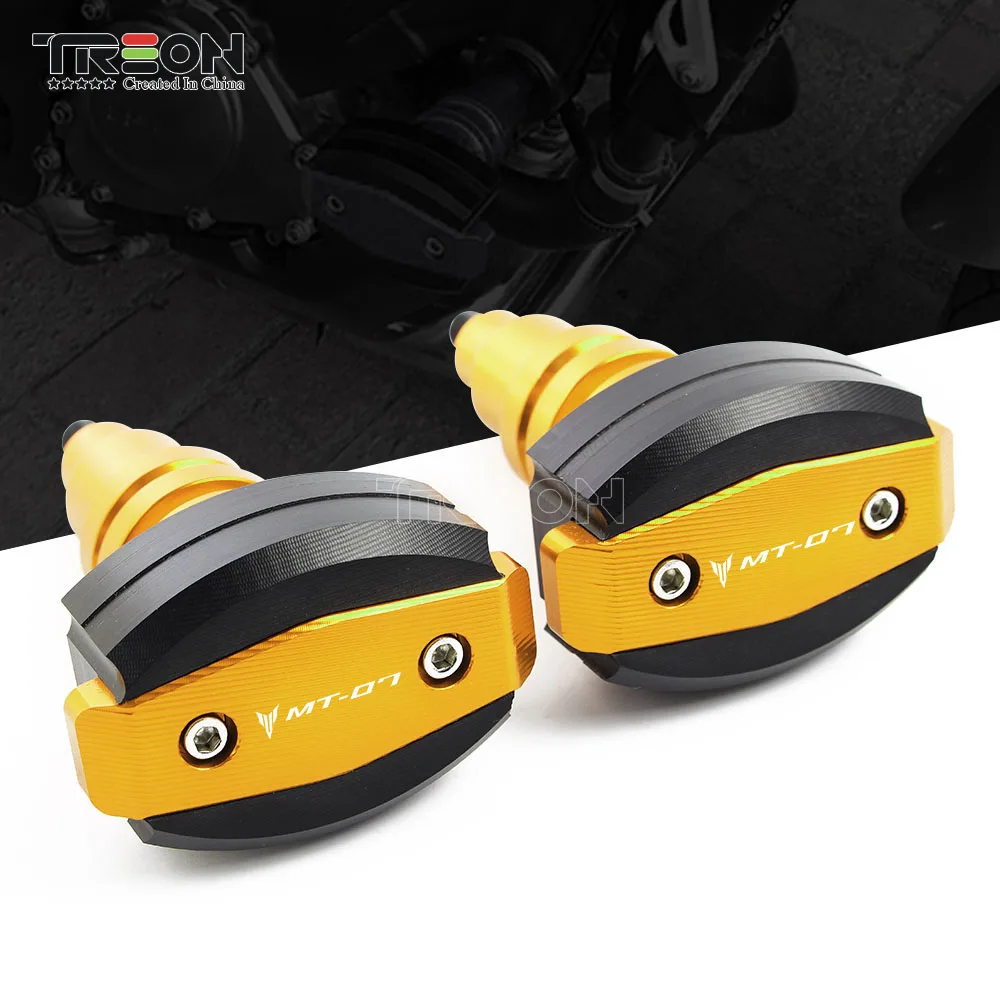 Для YAMAHA MT07 MT 07 2015 2018 Moto падающий защитный слайдер рамки защита от ударов