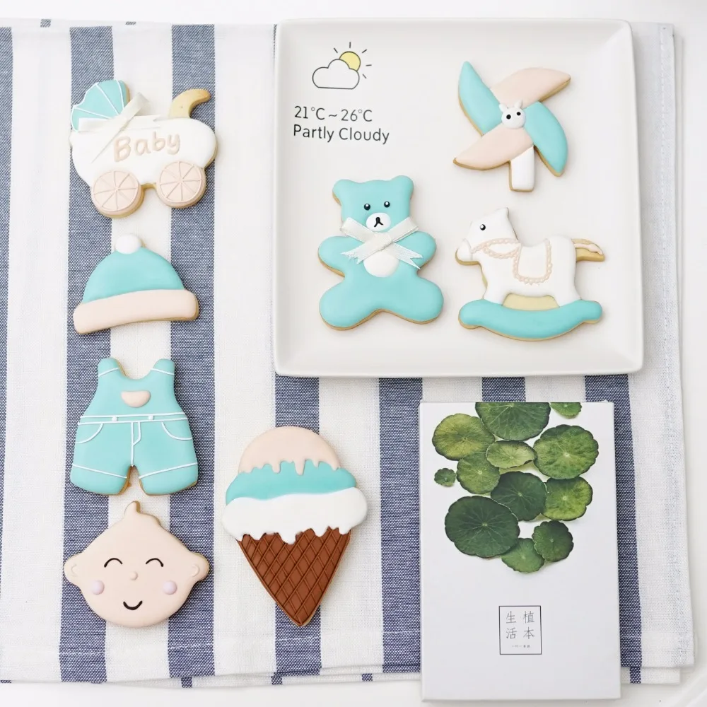 Baby Cookie Cutters Windmill Cake (Baby Set Pack of 8) | Дом и сад