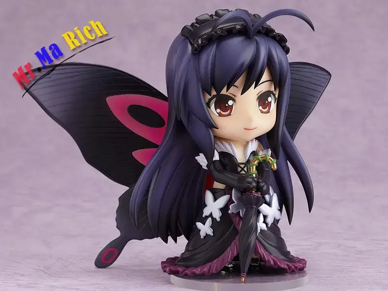 10 см Q версия Accel World Kuroyuki Hime подвижная фигурка игрушки коллекция Рождественская