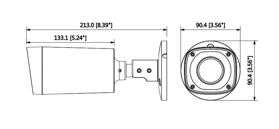 Dahua bullet 4MP IP камера IPC-HFW5431R-Z IR80m H.265 POE Замена IPC-HFW4431R-Z варифокусом с 2,8~ 12 мм VF объективом моторизованный зум