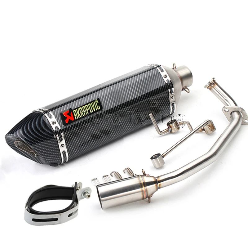 PCX 125 150 мотоцикл выхлопной полной системы слипоны Akrapovic глушитель de Moto для Honda PCX125