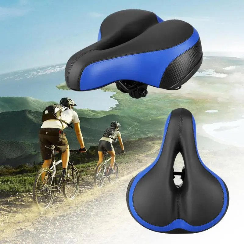 2018 мягкое MTB велосипедное седло утолщенное широкое шоссейное Велосипедное