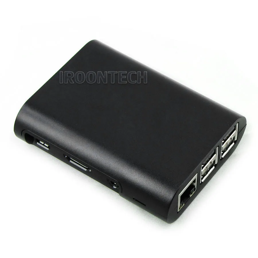 Черный ящик E1: Raspberry PI 3 Модель B черный чехол Корпус ABS Пластик коробка|box black|box boxbox |