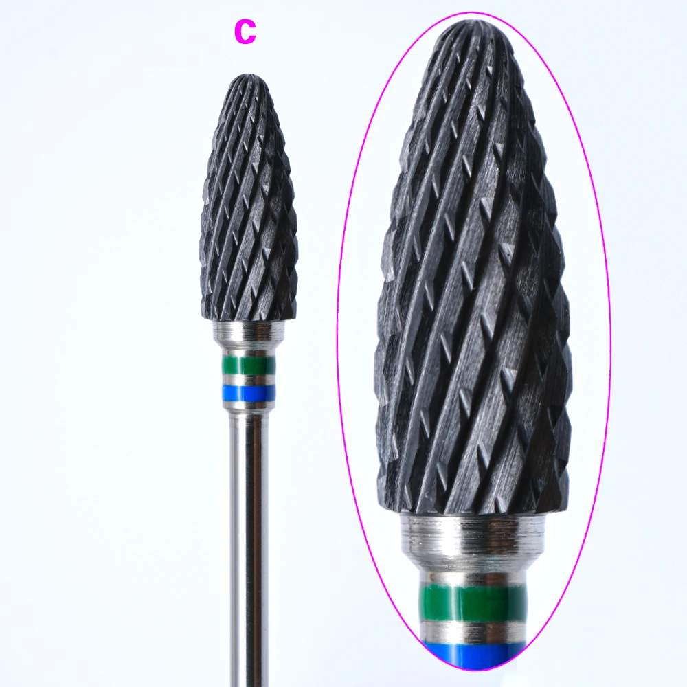 Высокое качество керамических ногтей сверла Черная машина для нанесения титана