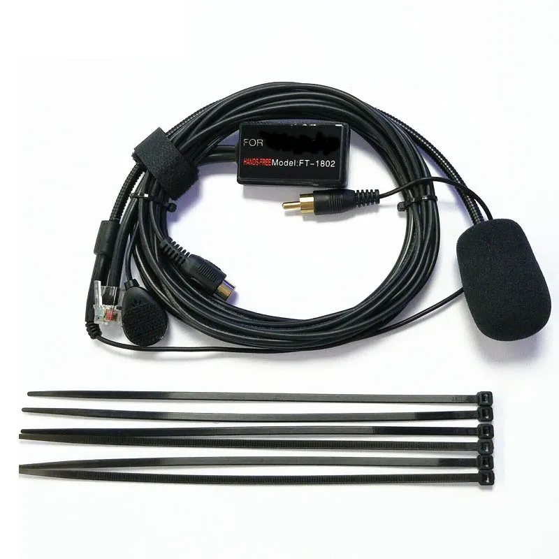 XQF 10PCS Hands microphone speaker 6 pins for Yaesu FT1807 FT1900 FT7800R FT7900R FT8800R FT8900R FT2800 etc car vehicle radio | Мобильные