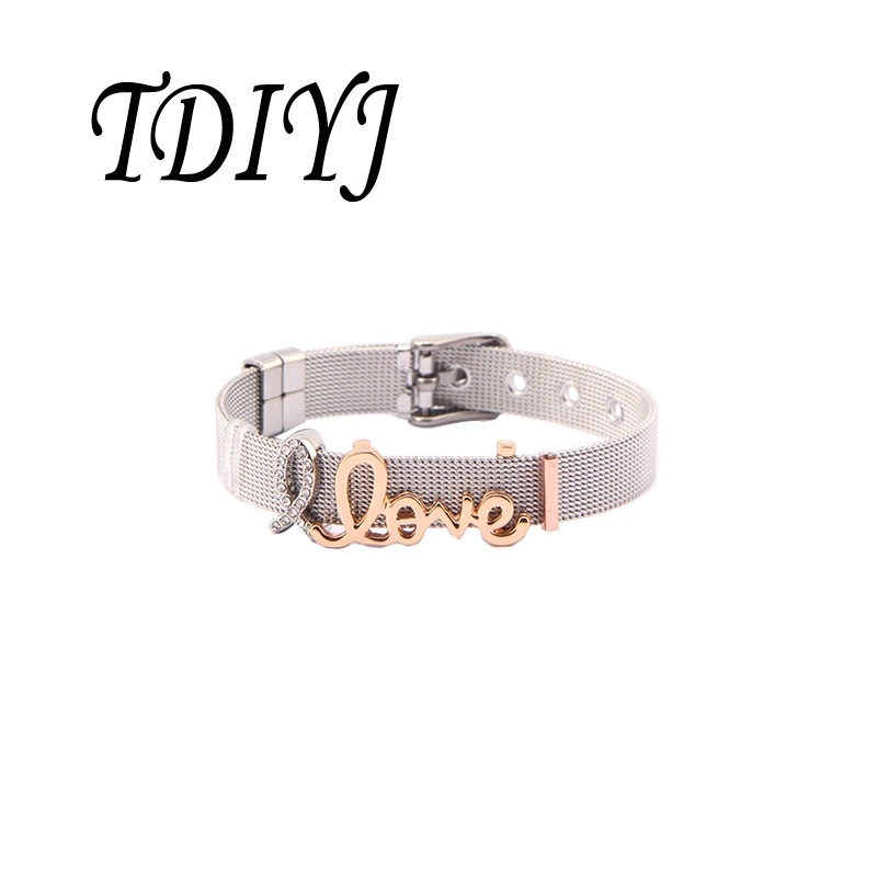 TDIYJ Jesus Fish Love скользящие шармы для самостоятельного изготовления украшений
