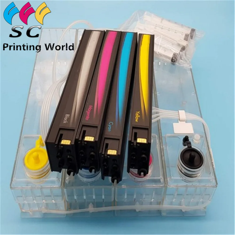 Поставка чернил для HP 972 973 974 975 СНПЧ Pagewide 352dw 377dw 477dw 577dw с чипом ARC|Чип картриджа| |