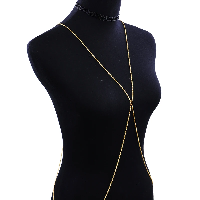 Женская золотая цепочка с крестом новое поступление сексуальная и роскошная