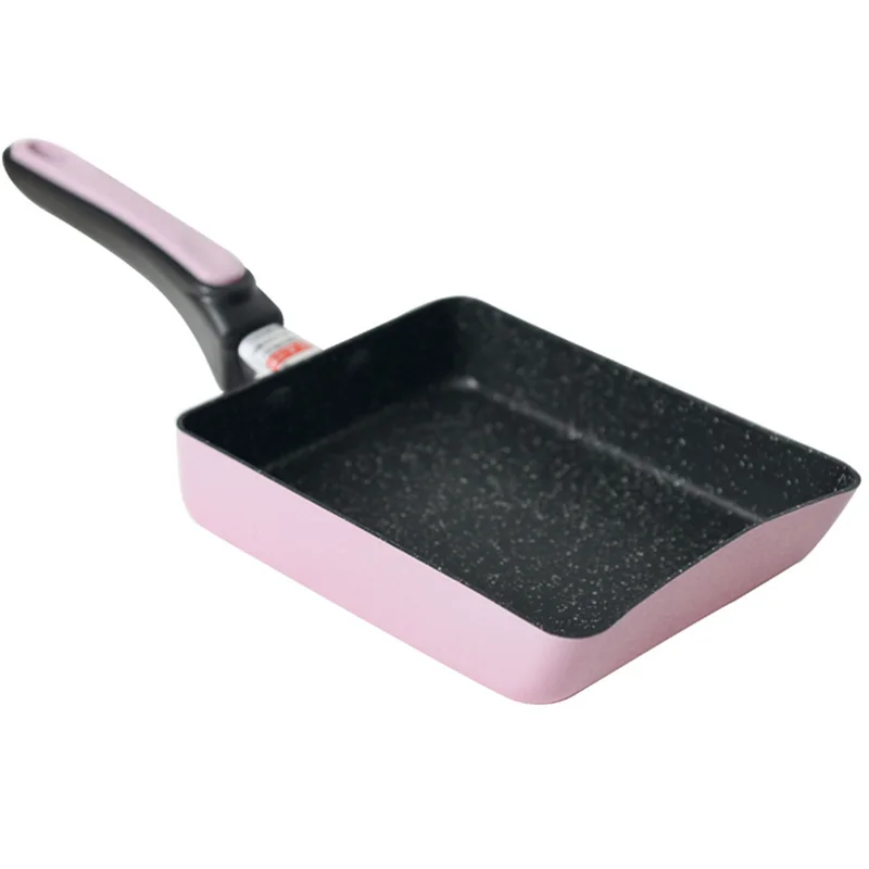Japanese style Tamagoyaki non stick pan thick egg frying cooker electromagnetic oven thickening silica gel shovel | Дом и сад