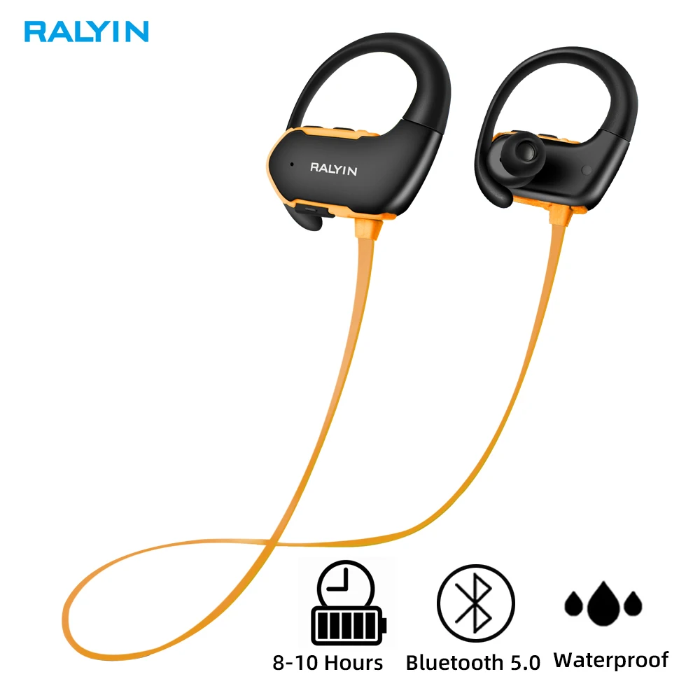 Беспроводные наушники raliin M8 Bluetooth V5.0 водонепроницаемые IPX6 с шумоподавлением
