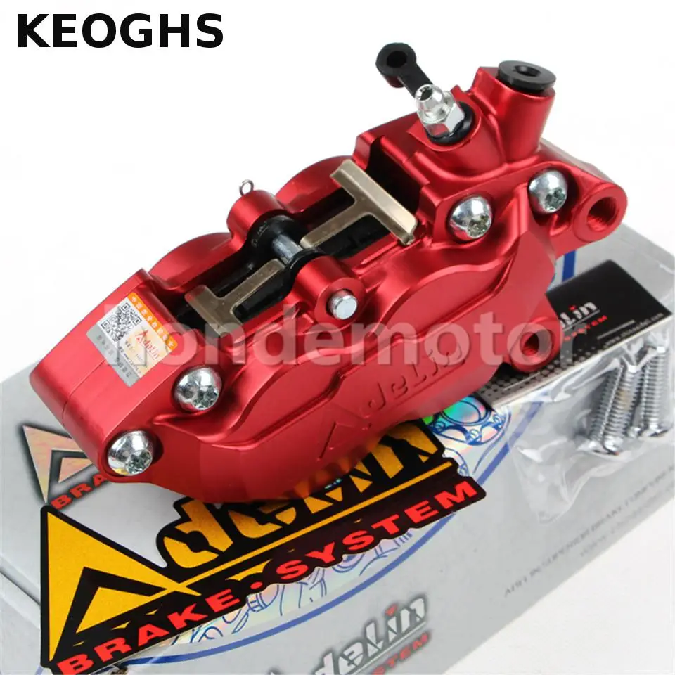 

KEOGHS Adelin Adl07 Brake Caliper For Hydraulic Disc Brake 4 Pistons 40MM Cnc Aluminum Workmanship For Motorcycle Modified