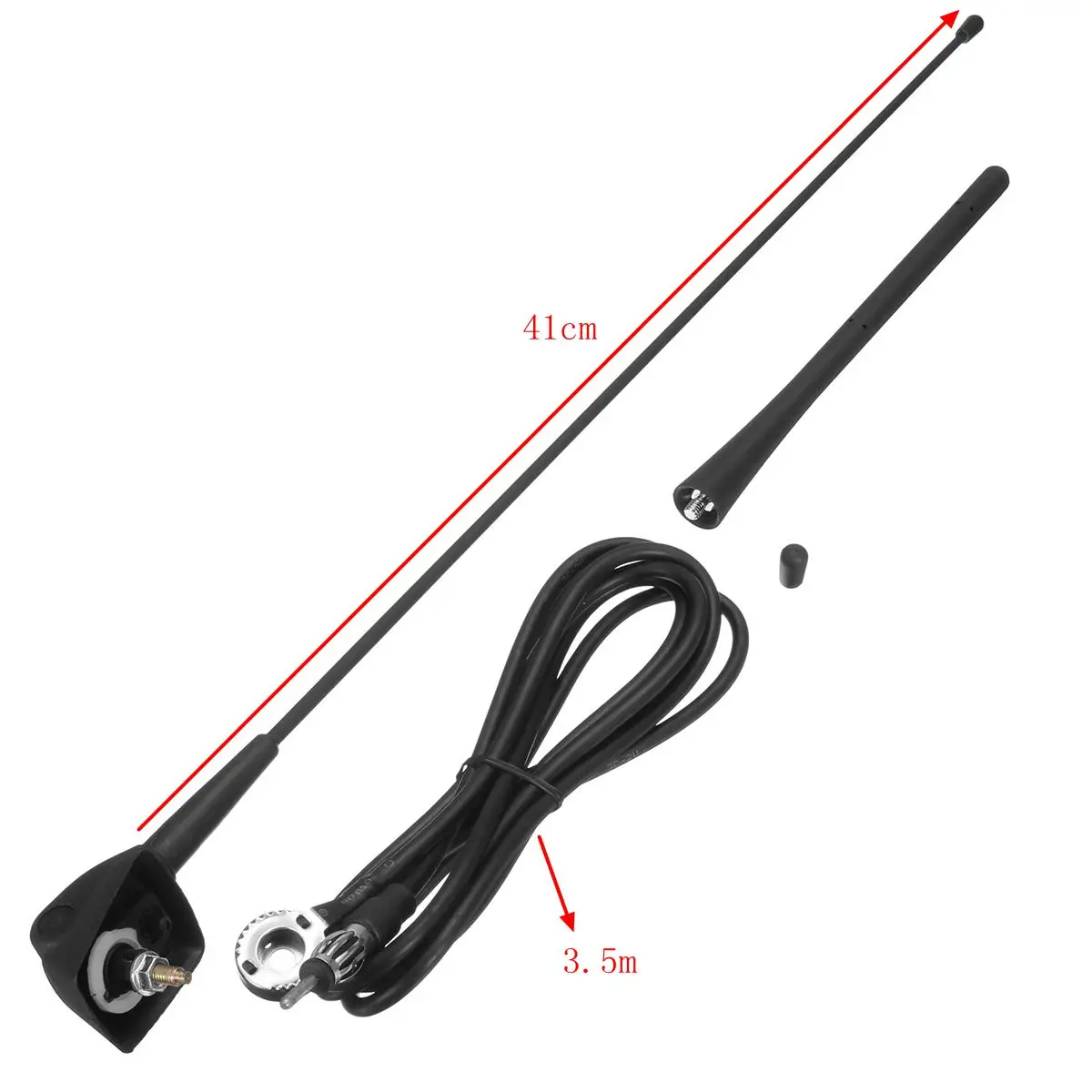 Квадратная антенна на крышу и крепление для Peugeot 106 205 206 306 307 309 406 806|roof antenna|roof mount