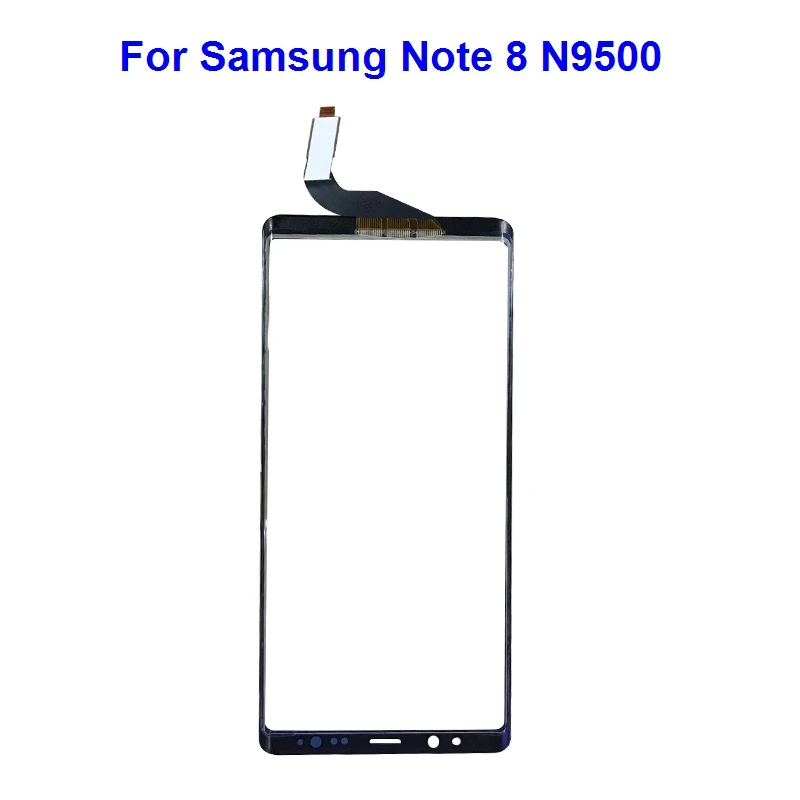 Замена экрана дигитайзер Передняя стеклянная линза для samsung Galaxy Note 8 N950 N9500 N950F lcd