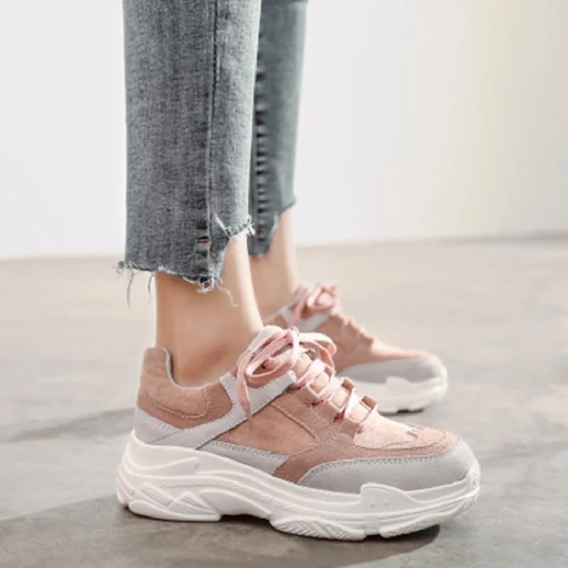 Женская обувь Новинка 2019 года сезон весна круглая головка крестообразный