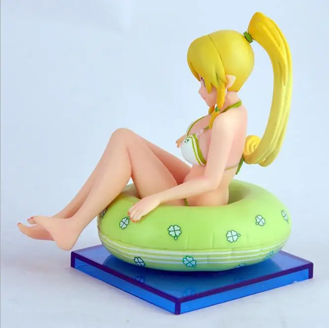 Аниме-фигурка HKXZM 8 5 см Sword Art Online II Kirigaya Suguha 1/10 весы Lefa бикини для девочек пикантная