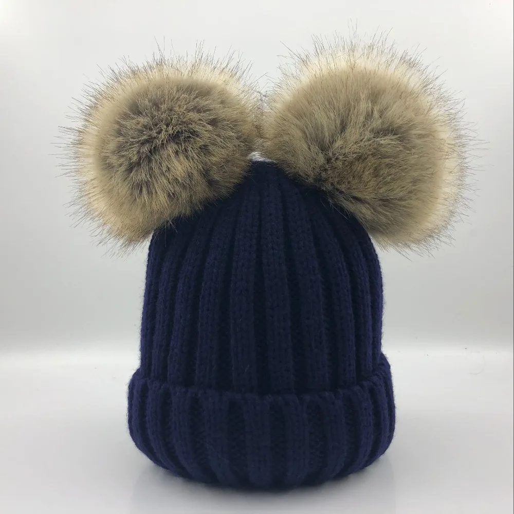 Зимняя теплая шапка Gorros Para Bebe для маленьких девочек и мальчиков большой размер 15