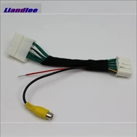 liandlee for mazda cx 3 maxx neo 201520162017 adapter connector wire cable rear view camera original video input switch rca