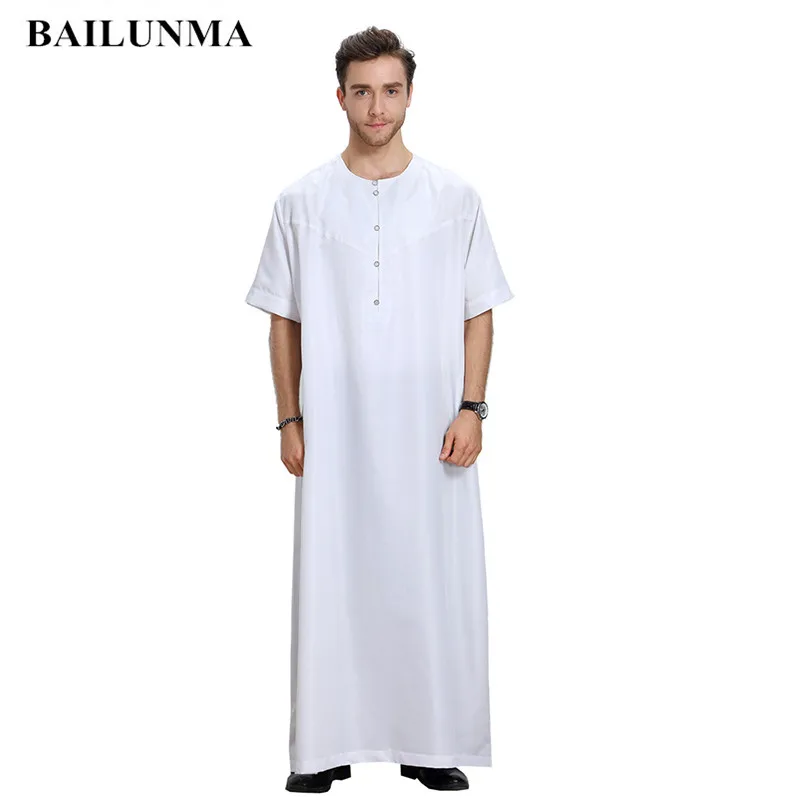 Мода Jubba Thobe мусульманская одежда для мужчин абайя Арабская Мужская jubba|jubba thobe|mens