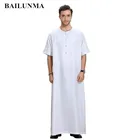 Мода Jubba Thobe мусульманская одежда для мужчин абайя Арабская Мужская одежда Мужская jubba