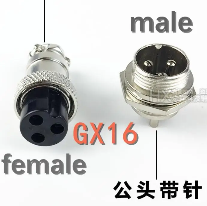Only1шт GX16 4 4P контактный 16 мм Мужской и Женский Разъем для проводной панели