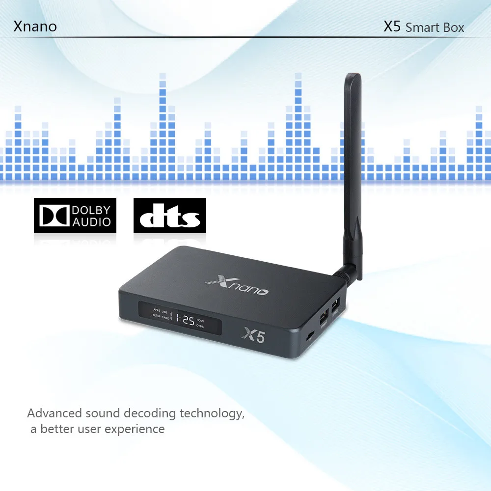 X5 Android tv Box RTD1295 ARM-T820 DDR4 2G eMMC 16G SATA3.0 USB3.0 оптический выход 5 дБ внешняя антенна 5,8G WiFi записывающая коробка