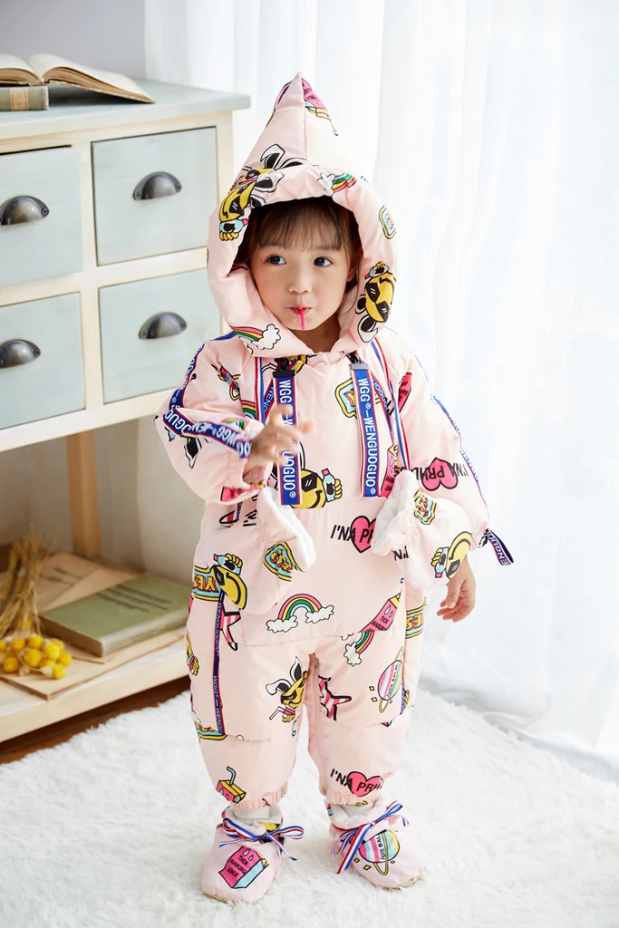 Детский спальный мешок для новорожденных мальчиков и девочек зимнее теплое