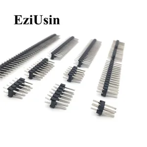 Двухрядный штыревой разъем для печатной платы, 2,54 мм, 2  40P, 2*234681012152040P arduino