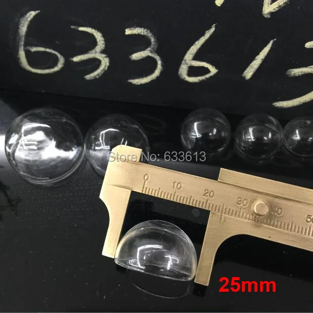 50 шт. круглые пузырьки флаконы для ювелирных изделий 25 мм|glass dome homes|dome capdome camera with