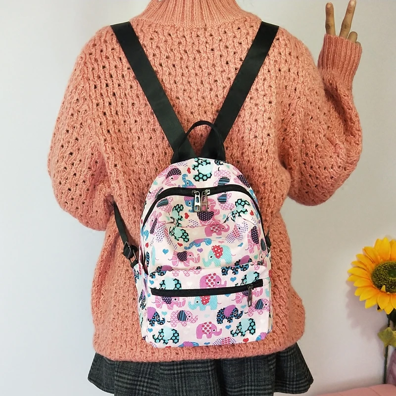 

Tanluhu women cute small comfortable daily daypack for phone and accessory lady fashion sweet cartoon backpacks mochila c8039