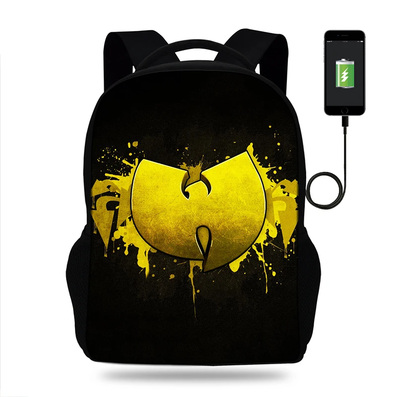 Новый Wu Tang Clan Killa Bees дизайн рюкзак школьный мужской Повседневная сумка для