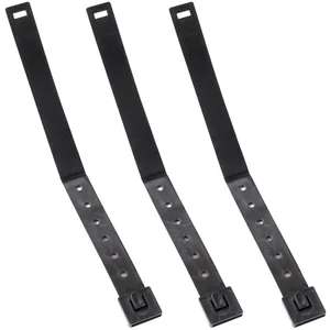 QingGear прочная тактическая система Molle ремешок с зажимом для облегчения моли 5 дюймов (в упаковке 3) MOLLE Kydex OTW зажимы черный