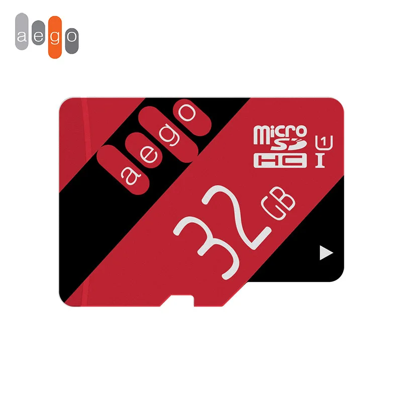 AEGO Micro SD карта 32 Гб Класс 10 UHS 1 максимальная скорость считывания 90 Mб/с флэш TF для