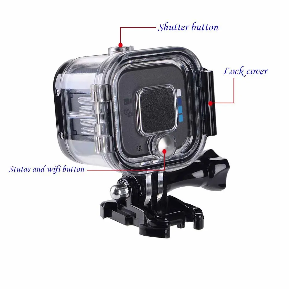 Водонепроницаемый чехол для GoPro Hero 5 4 Session 60 м|for gopro hero|gopro session boxunderwater accessories |