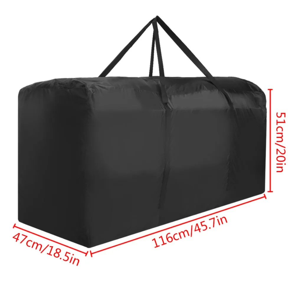 

Mayitr Multi-function Garden Furniture Storage Bag Cushions Upholstered Seat Protective Cover Large Capacity Storage Bags