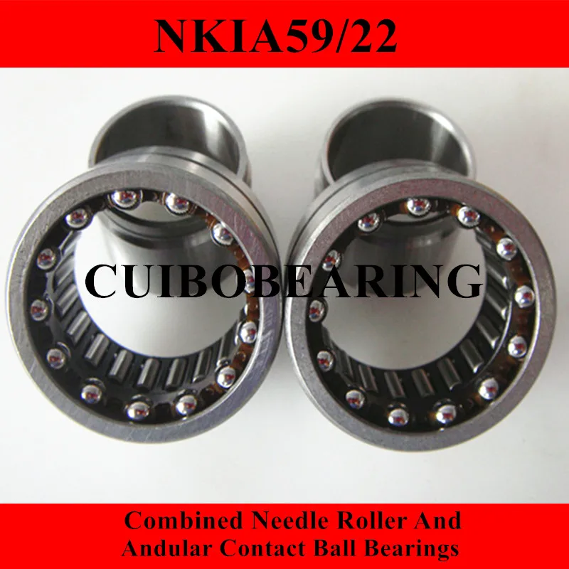 

NKIA Combined Needle Roller And Angular Contact Ball Bearing NKIA59/22 SIZE:22X39X23