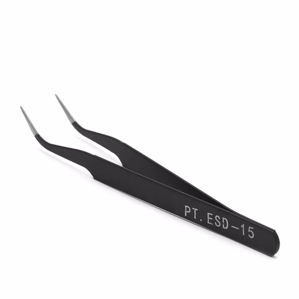 JAVRICK Pro Stainless Steel Beads Tweezer Nail Art Gel Picking Tool DIY Jewelry Portable | Украшения и аксессуары