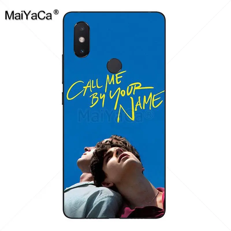 Чехол для телефона MaiYaCa Call Me по вашему имени Diy с красочной печатью xiaomi mi 8se 6 note2 note3