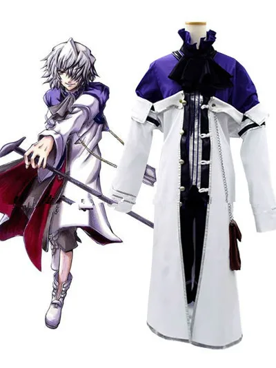 

Anime Pandora Hearts Cosplay Man Woman Halloween Cos Xerxes Break Cosplay Costume S-3XL