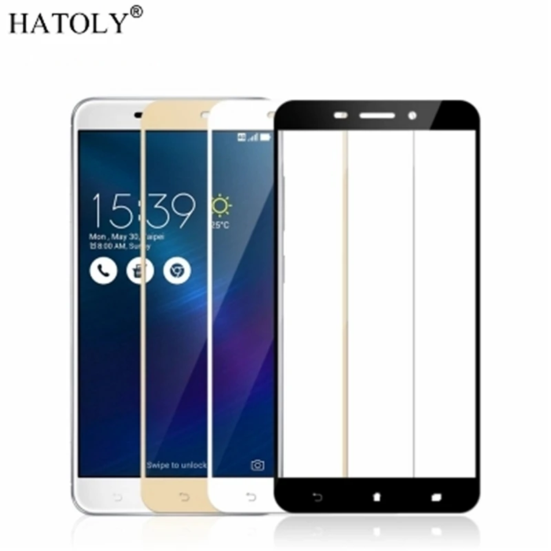 Закаленное стекло HATOLY для Asus Zenfone 3 Laser ZC551KL 2 шт. | Мобильные телефоны и аксессуары