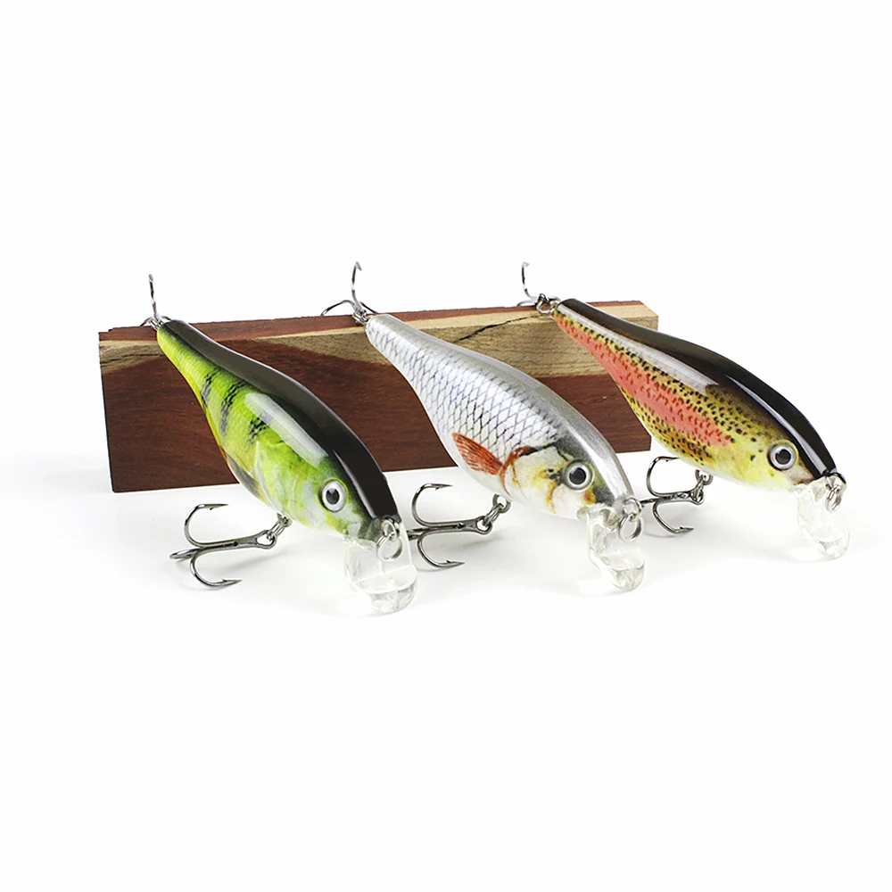 8 3 см/11 3g Одежда высшего качества Crankbait Жесткий Пластик рыболовная приманка на