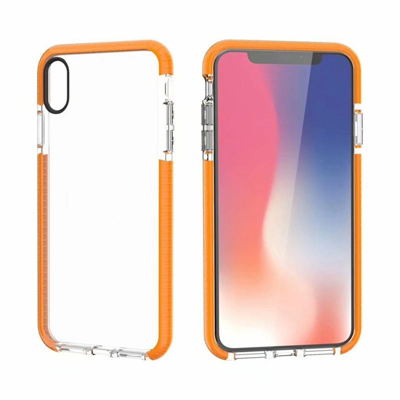 Двойной цветной прозрачный силиконовый чехол для Xiao mi Red mi Note 5 6 7 Pro Global Red mi 7 6A 6 pro мягкий чехол для Xiaomi mi 9 8 A2 Lite