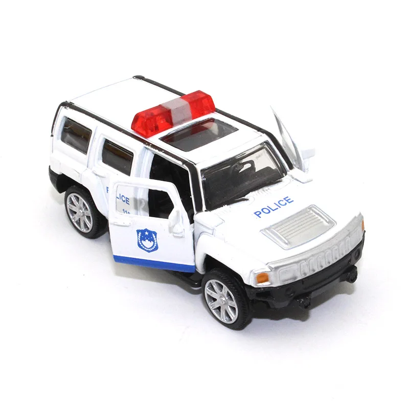 TC 1: 64 Литой Сплав модель автомобиля Hummer H2 детские игрушки открыть дверь вытянуть