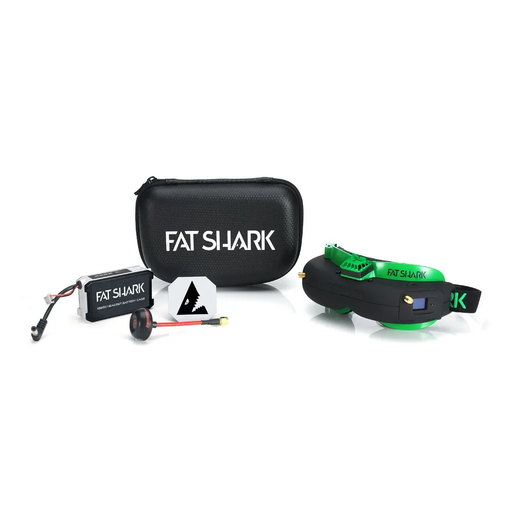 Fatshark отношение V5 FPV очки 640*400 дисплей 5,8 ГГц разнообразие RF поддержка DVR, HDMI AV-IN/OUT OLED для радиоуправляемого дрона