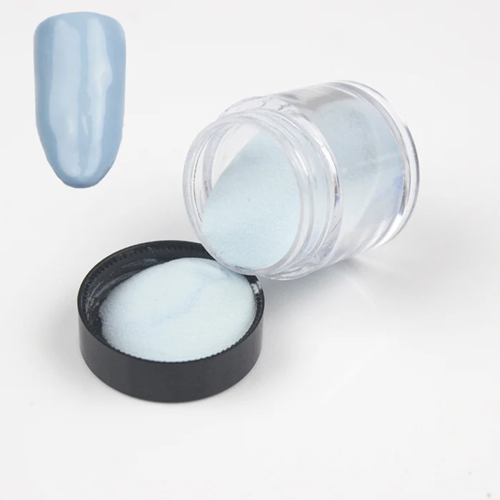 light blue Acrilico Цвет Акрил IC Косметическая пудра Дизайн ногтей Poudre Акрил IQUE Цветной Акрил мономера Акрил верфь nagels polvos acrilicos Ongles Цвета - Цвет: light blue